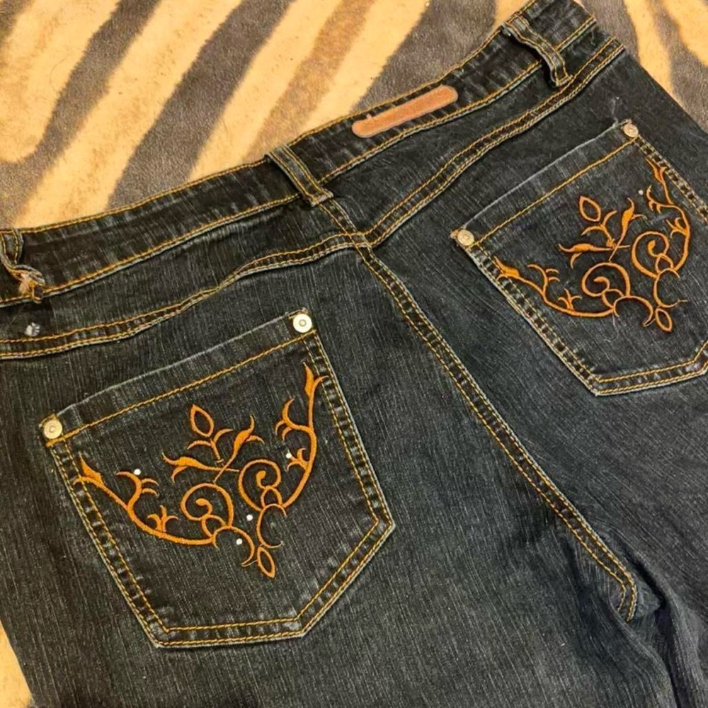 ☆☆rare asf bling flare/bell bottom cos jeans